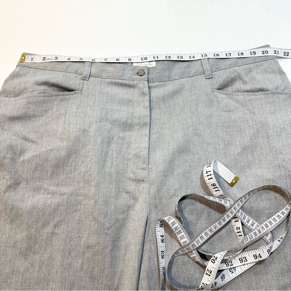 Jones New York Sport Women's Gray Trousers Grey Pants Size 24W NWT [B35#70] - Picture 9 of 13